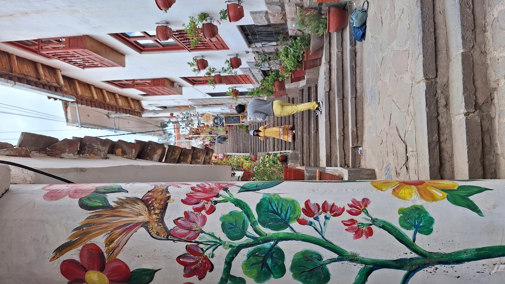 The painted stairways of San Blas, Cusco